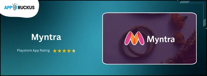 Myntra online shopping app