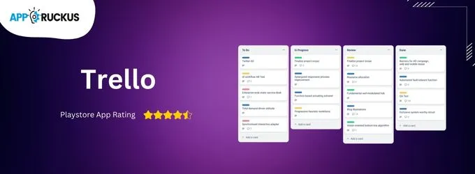 Trello - Best Project management apps