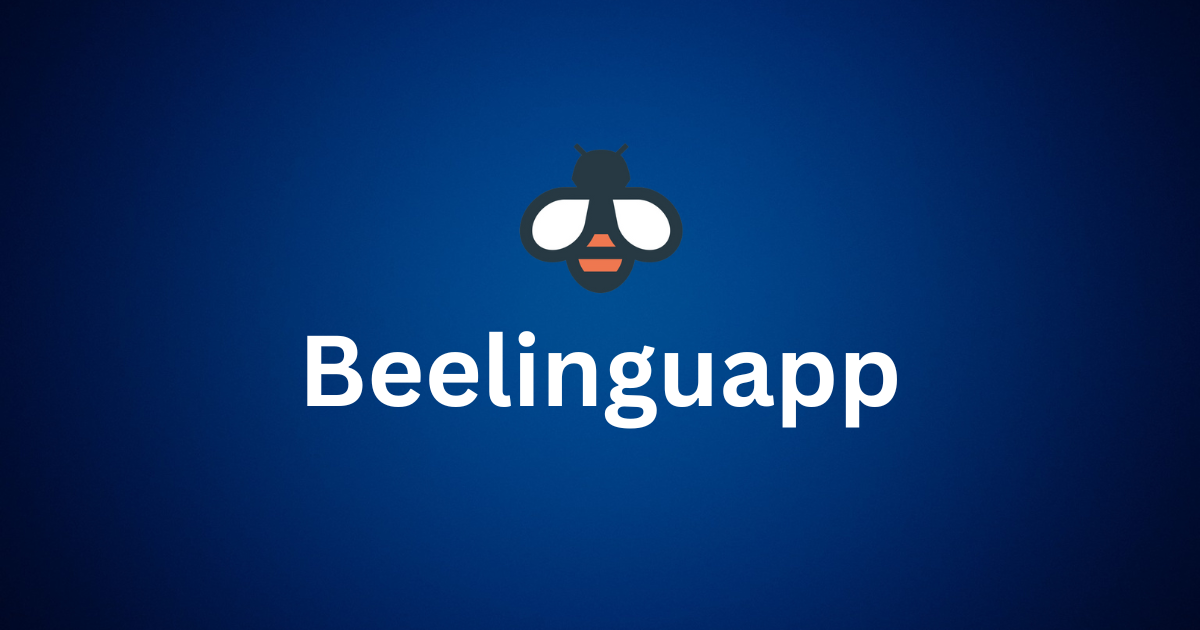 Beelinguapp - free english learning app