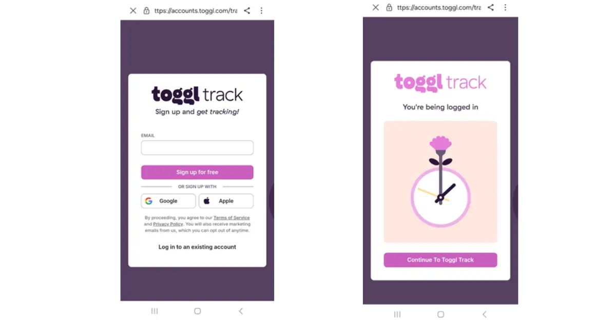 User-Friendly Interface - Toggl Track review