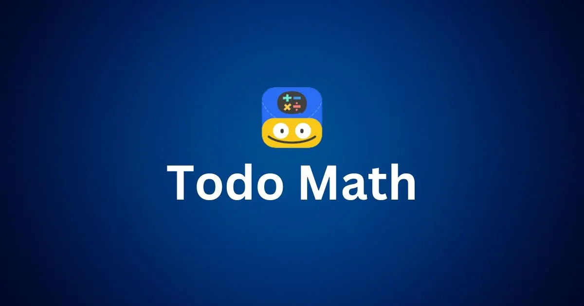 Todo Math - Best Math Learning Apps